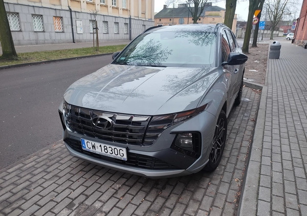 Hyundai Tucson cena 138900 przebieg: 26000, rok produkcji 2021 z Włocławek małe 154